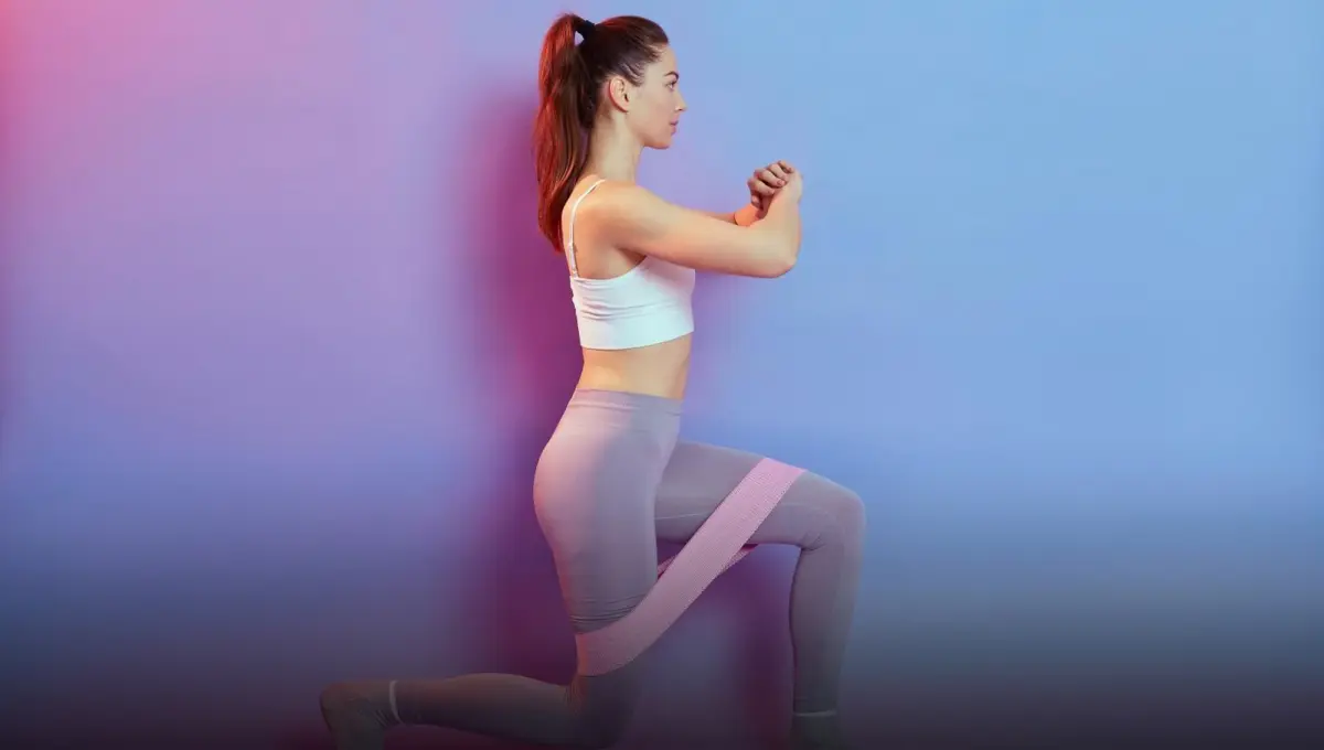 Домашние упражнения с резинкой для фитнеса