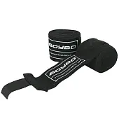 Бинты BoyBo 2,5 хлопок-эластан черный Бинты BoyBo 2,5 хлопок-эластан черный от магазина Супер Спорт